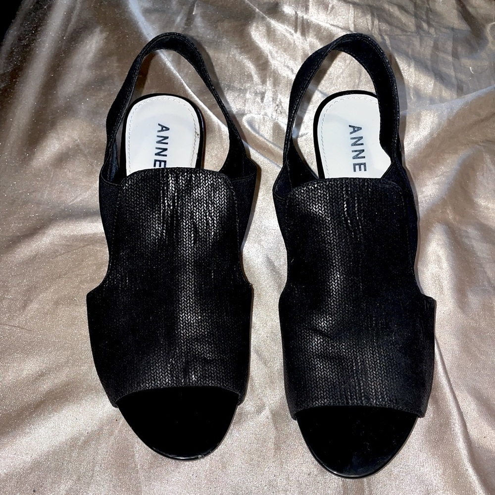 Black Slingbacks